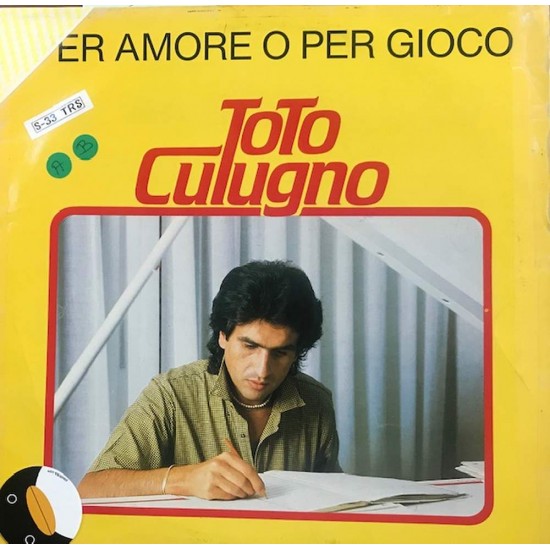 Пластинка Toto Cutugno Per Amore O Per Gioco